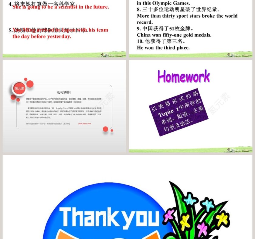 Unit 1  Topic 1-Im going to play basketball教学ppt课件第7张