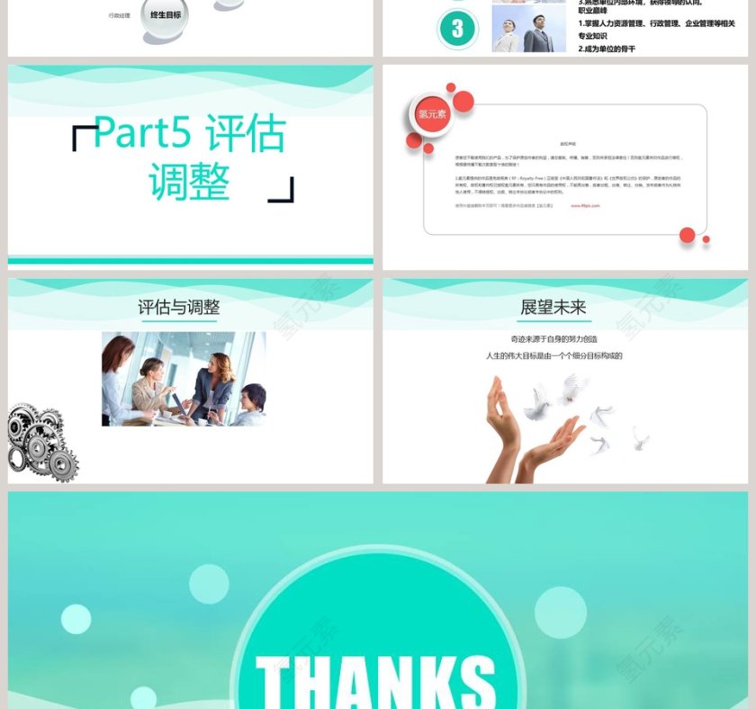 大气简洁职业规划PPT第4张