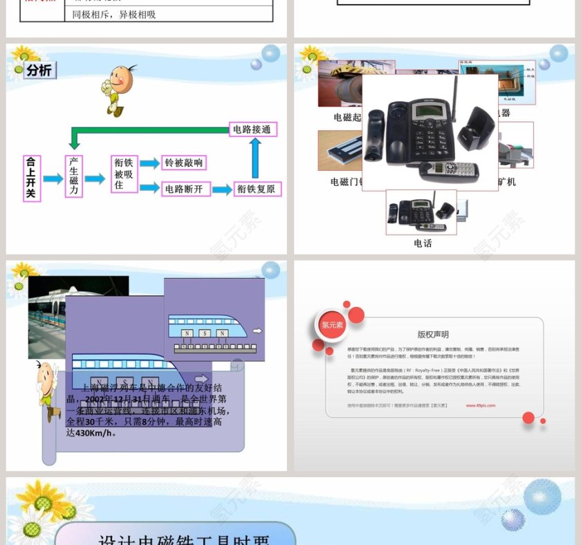 生活中的电磁铁教学ppt课件第2张