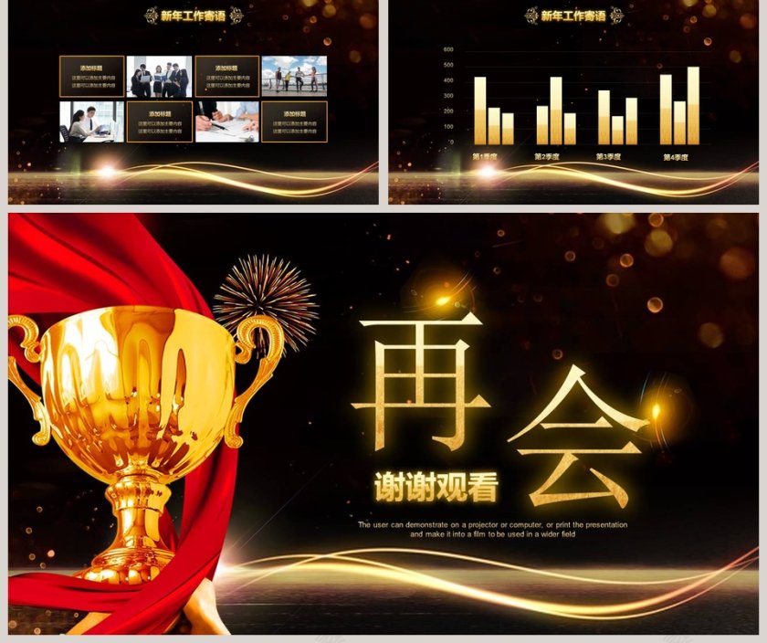 颁奖盛典ppt第5张