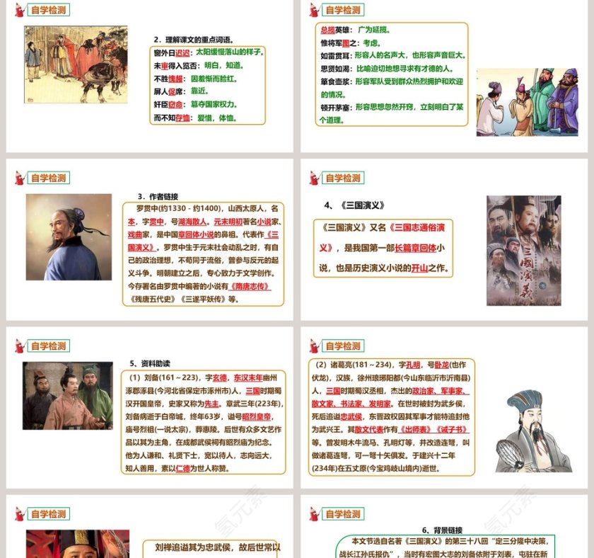 部编版九年级语文上册三顾茅庐PPT课件第2张