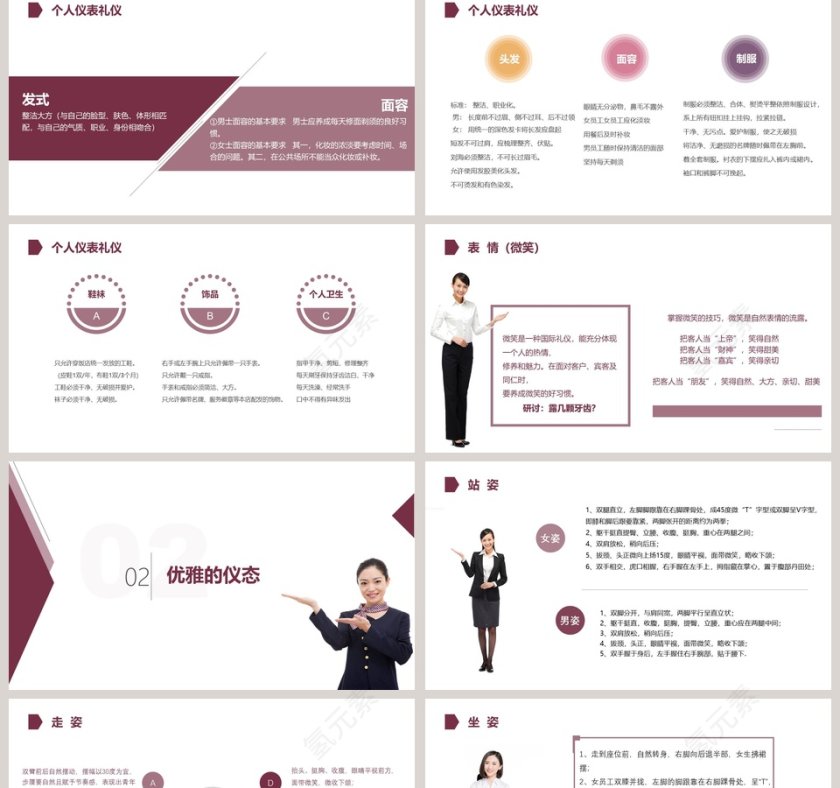 酒店服务礼仪商务礼仪PPT第2张