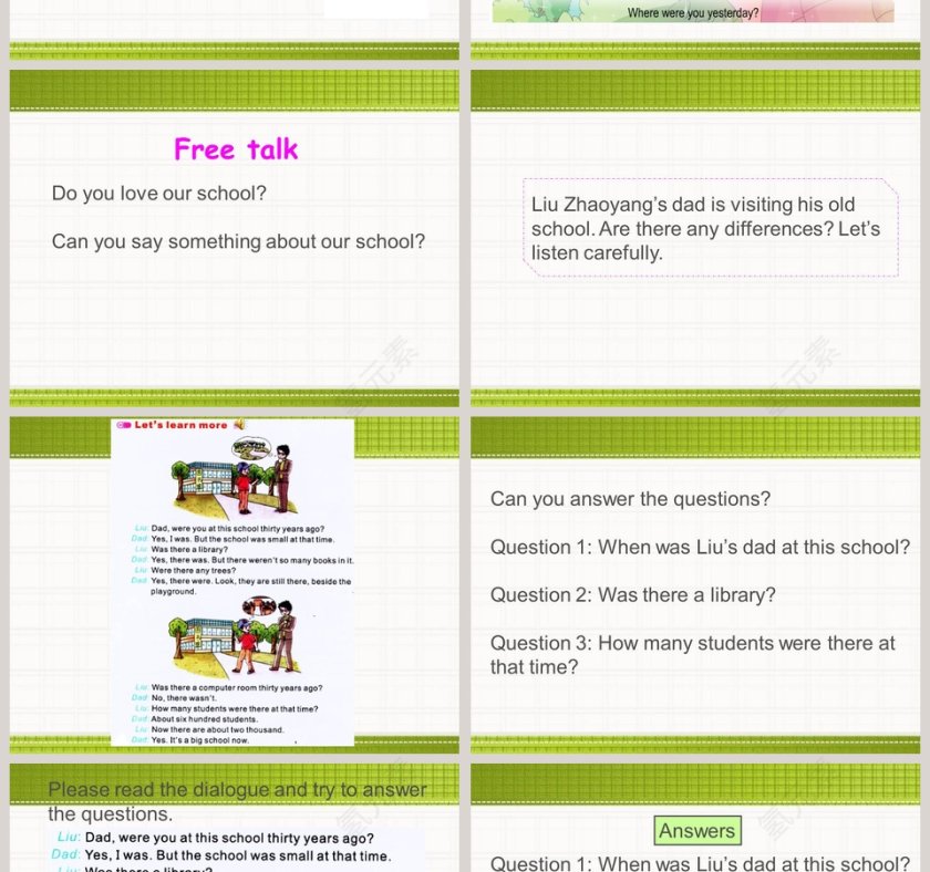 陕旅版英语六年级上册-Unit5 It Was Here Just Now教学ppt课件第2张