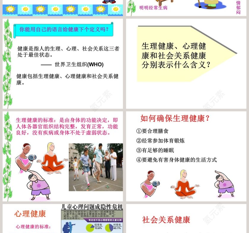 医疗健康PPT模板第2张