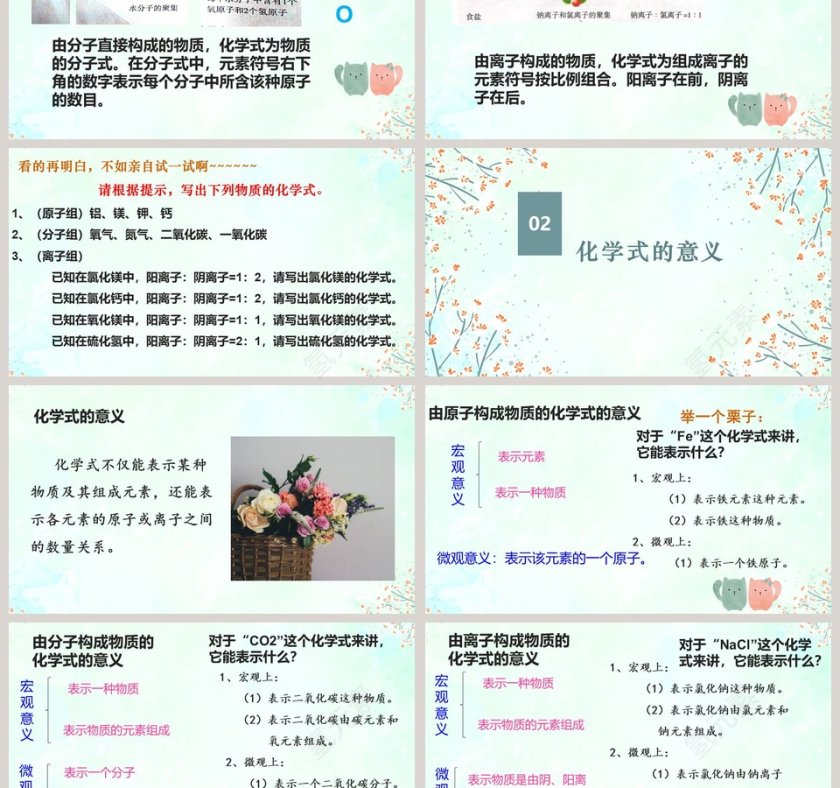 基于物质组成的PPT模板设计与竞聘行业应用第3张