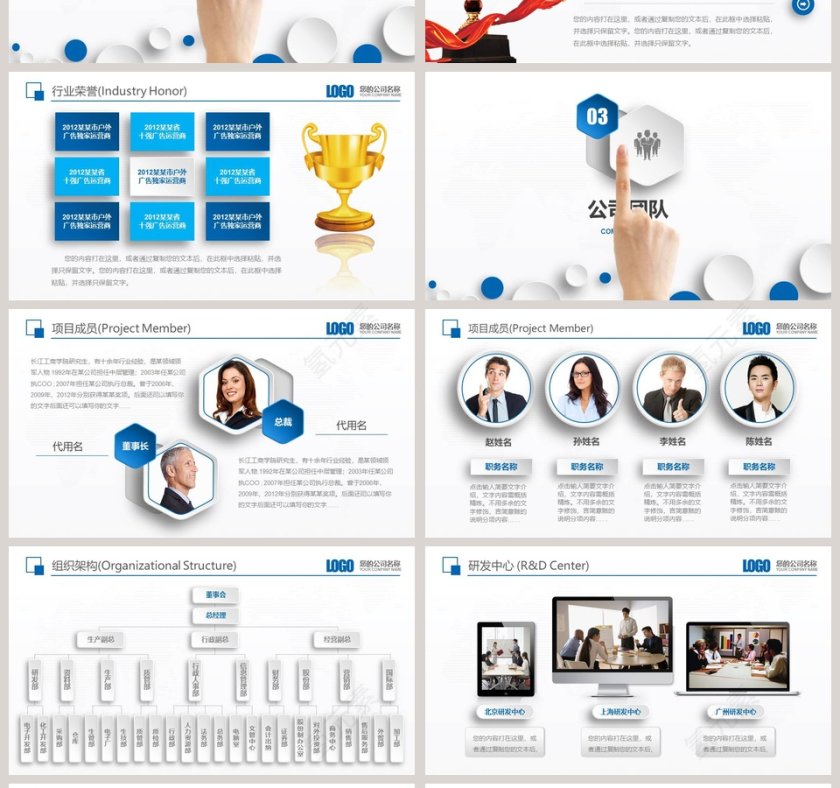 公司介绍产品宣传PPT模板企业简介介绍PPT第4张