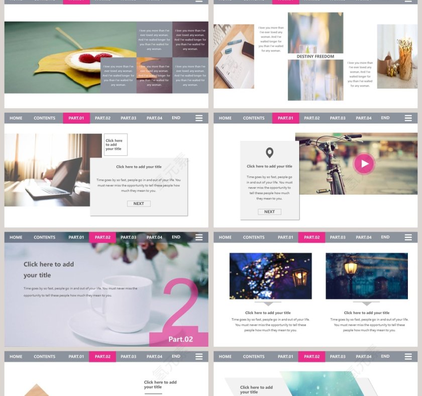 简约清爽工作英语教学课件ppt第2张