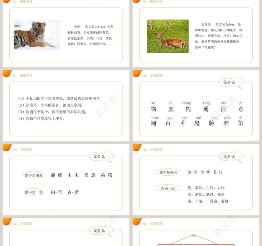 部编版一年级语文下册动物王国开大会语文课件PPT第2张