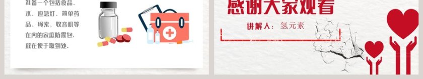 抗震救灾防范救援主题班会PPT第6张