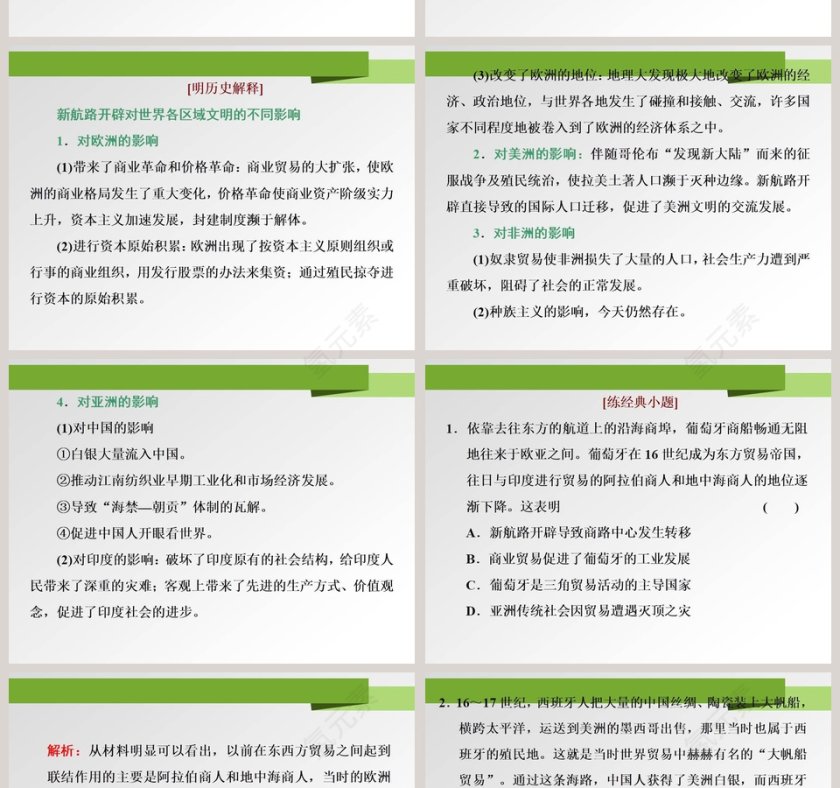 第-课全球联系的初步建立与世界格局的演变教学ppt课件第6张