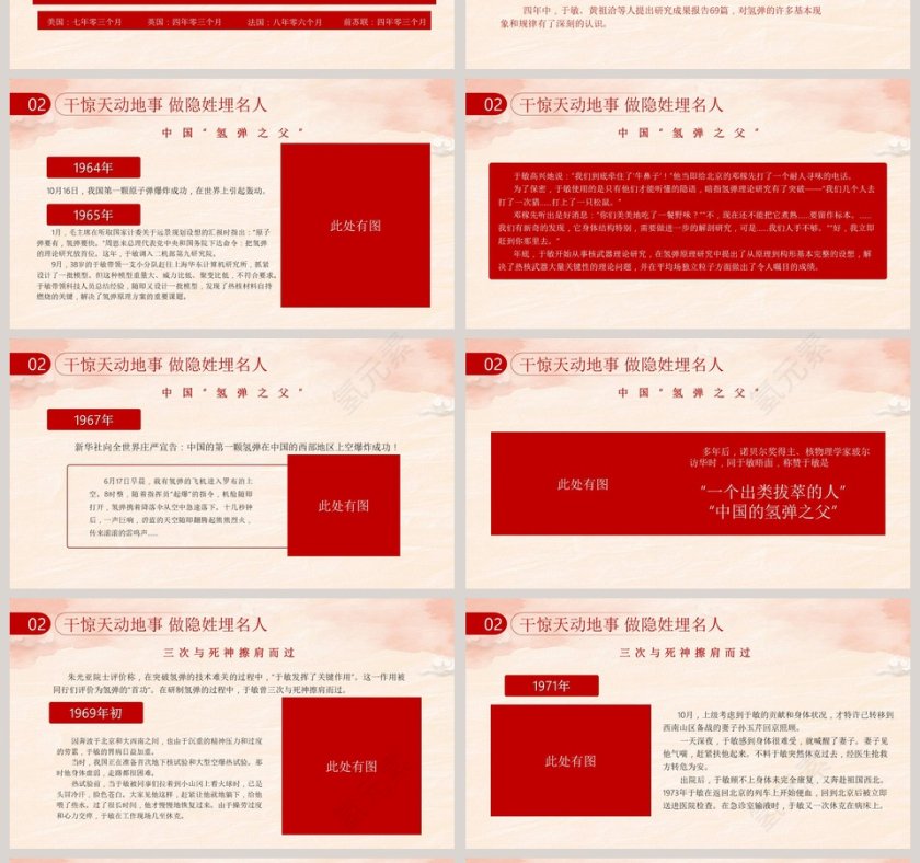 氢弹之父于敏人物解读PPT课件第4张