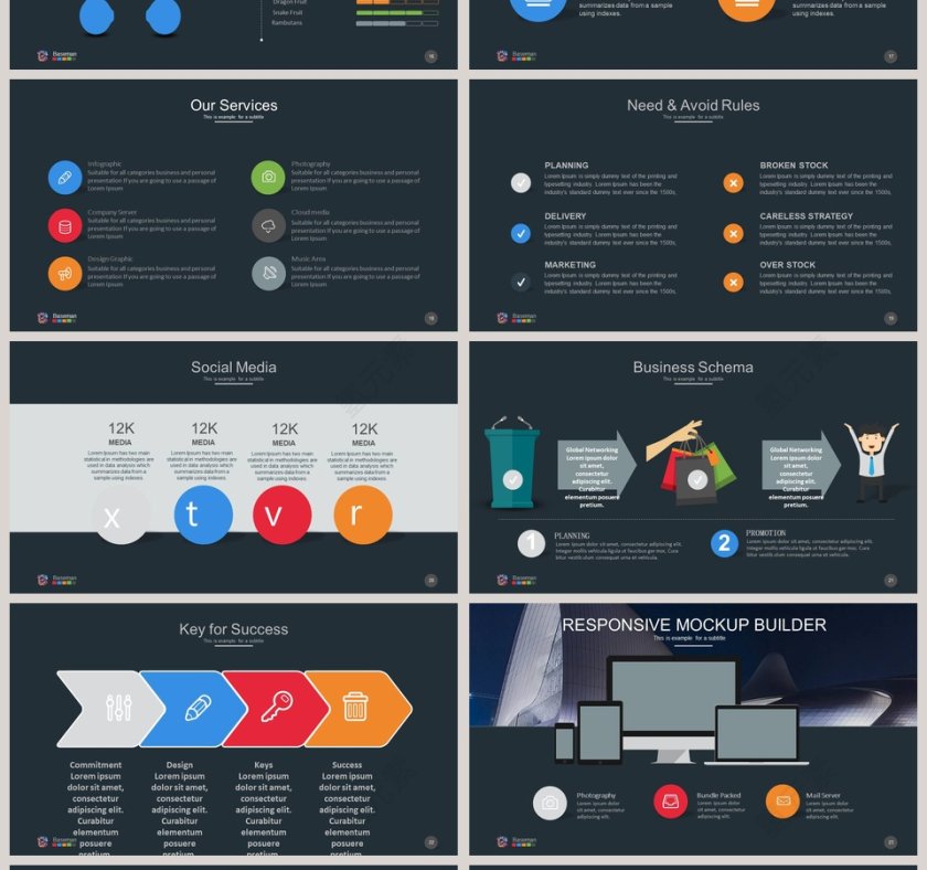 红色背景时尚创意产品发布会PPT第4张