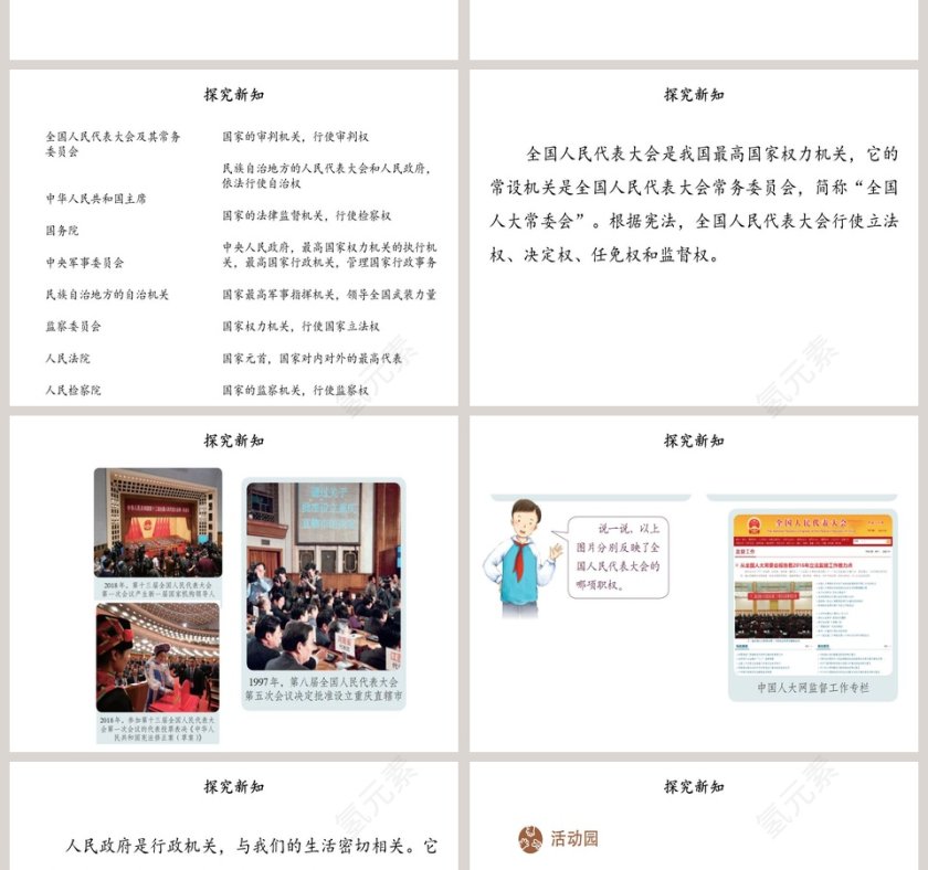 第三单元 我们的国家机构-5教学ppt课件第2张