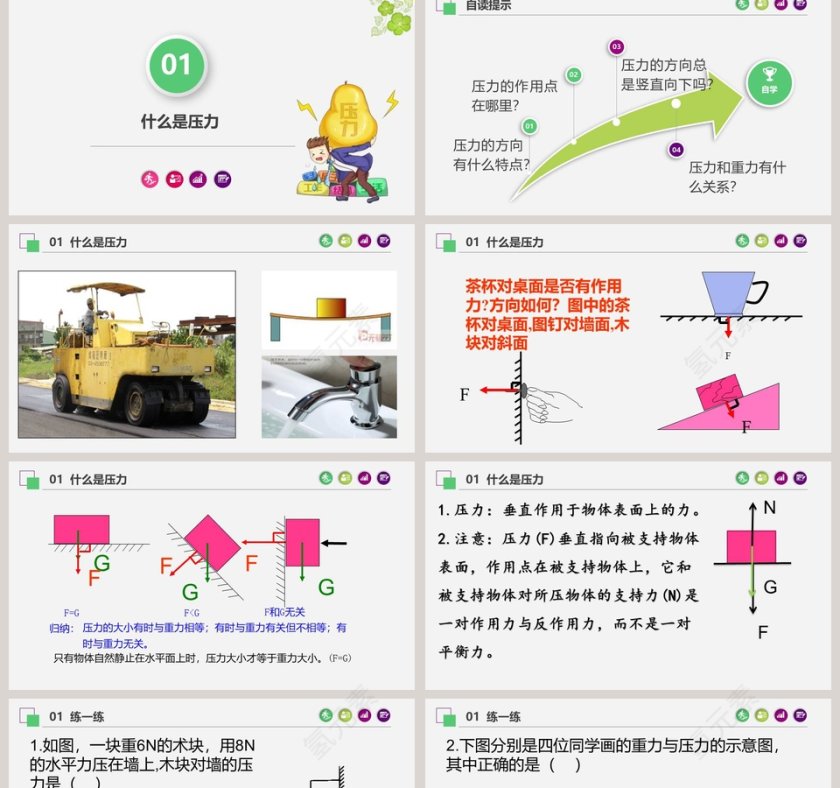 认识压强教学ppt课件第2张