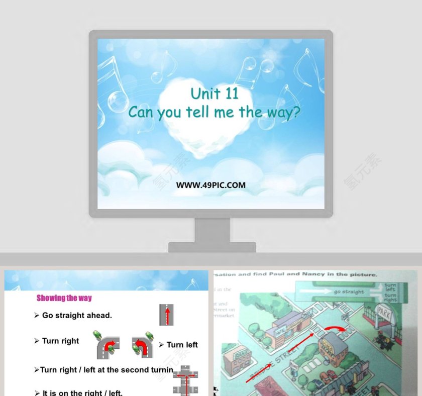 Unit 11Can you tell me the way教学ppt课件第1张