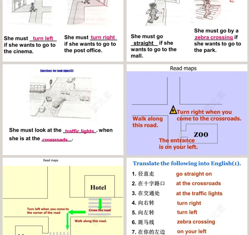 Unit 11Can you tell me the way教学ppt课件第3张