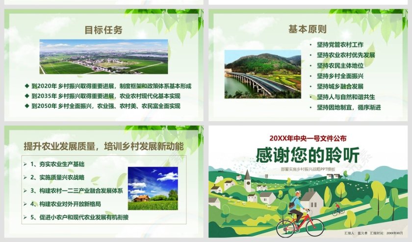 2019中央一号文件乡村振兴战略全方位精准解读ppt课件第5张