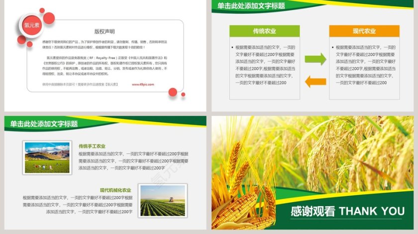 农业生产水稻播种小麦玉米动态PPT第5张