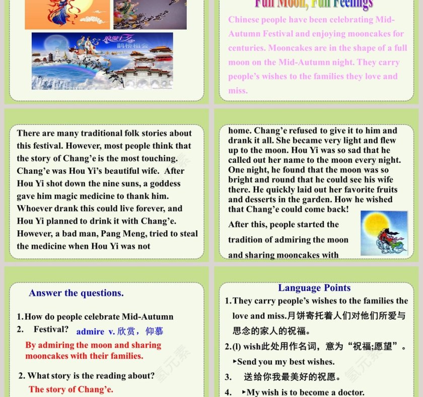 Unit 2I think that mooncakes aredelicious教学ppt课件第3张