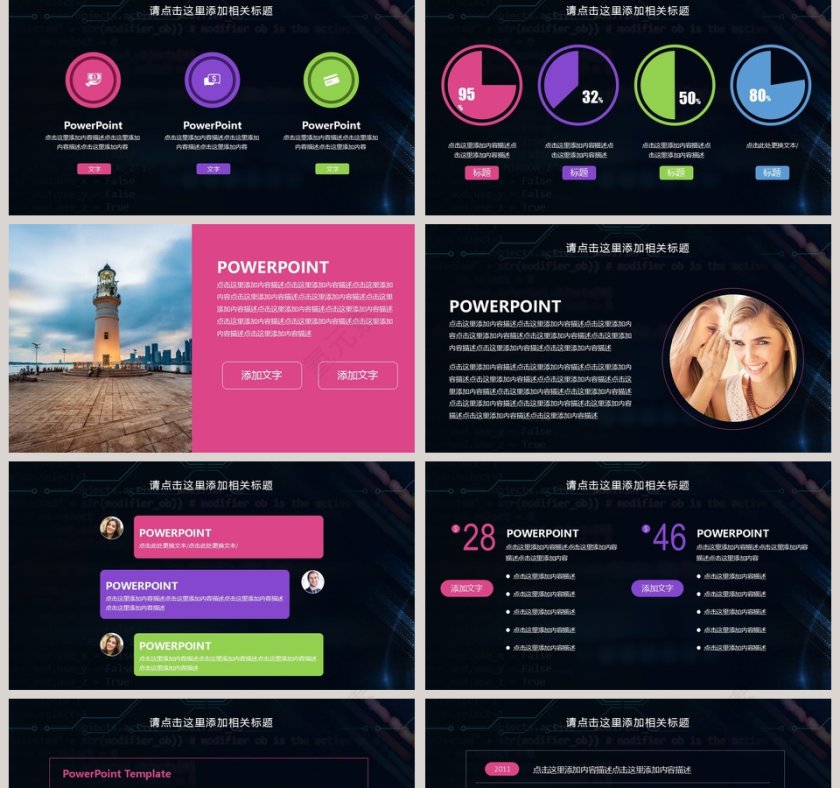 财务数据分析财务工作汇报PPT第2张