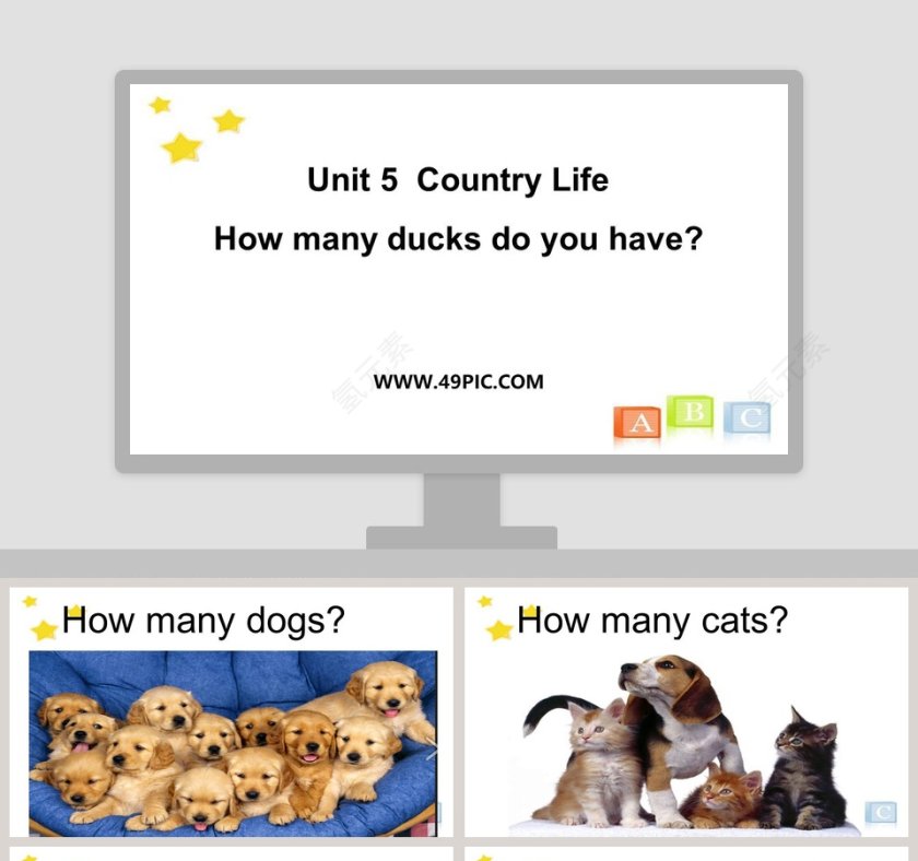 Unit 5  Country Life-How many ducks do you have教学ppt课件第1张