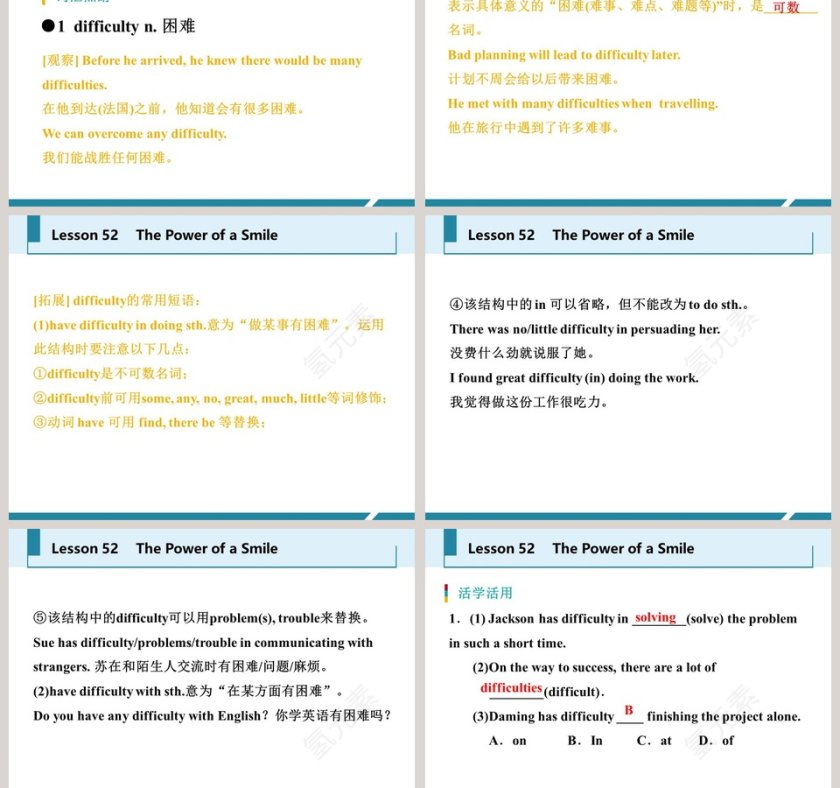 The Power of a Smile-Unit 9   Communication教学ppt课件第3张