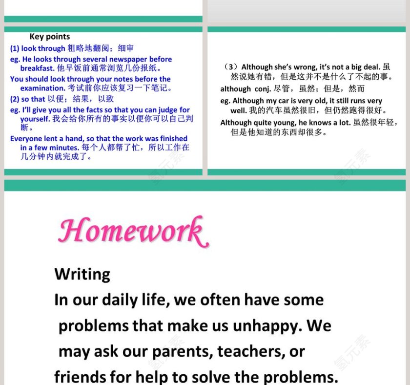 Unit 4-Why dont you talk to your parents教学ppt课件第4张