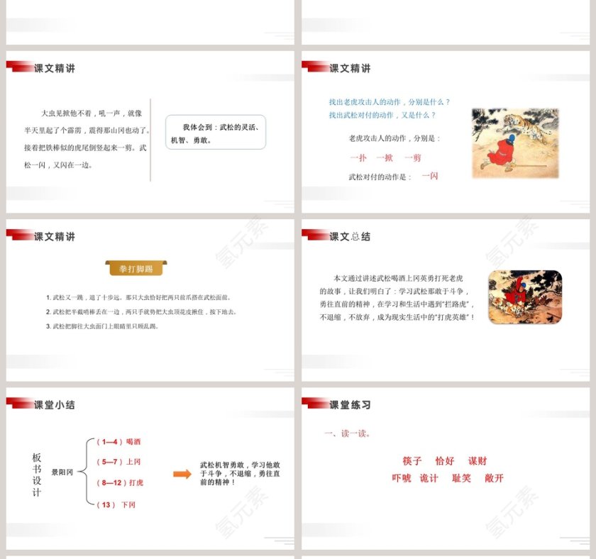 6-景阳冈教学ppt课件第4张