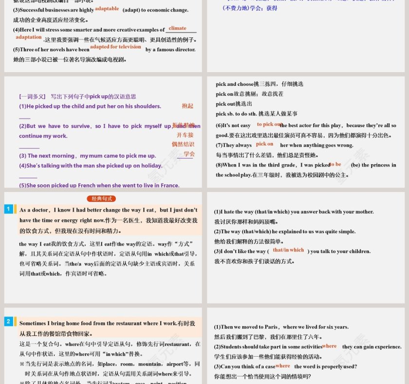 Unit 1-Food for thought教学ppt课件第6张