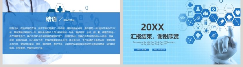2019医生护士工作总结汇报PPT模板第5张
