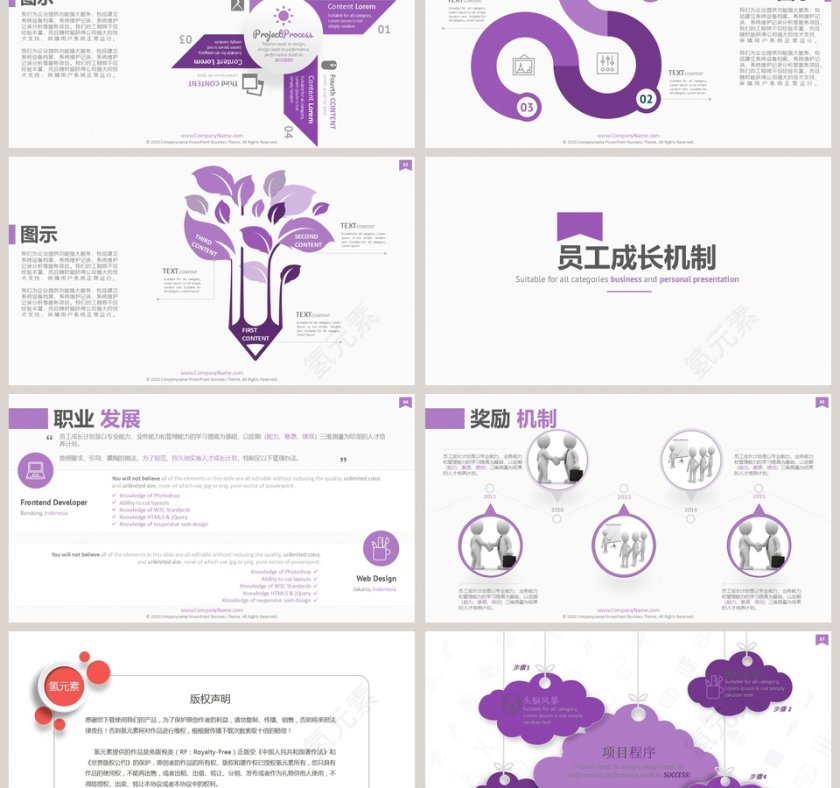 商务大气公司介绍宣传PPT模板第6张