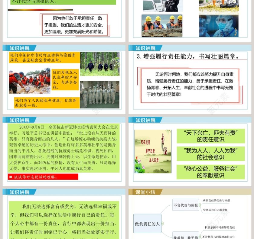 人教版 八年级上-做负责任的人教学ppt课件第3张