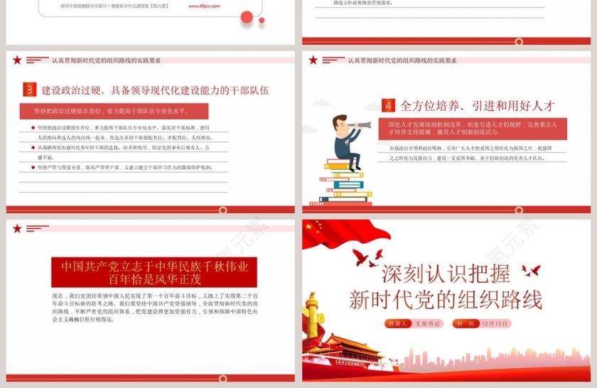 深刻认识把握新时代党的组织路线PPT课件第4张