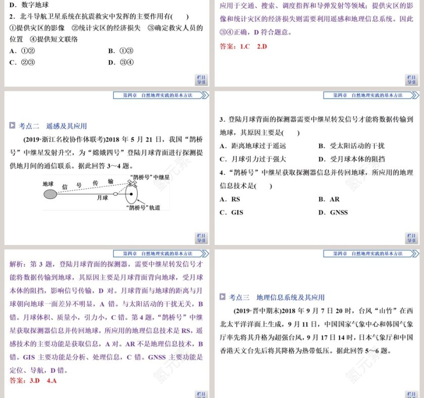 第二节地理信息技术的应用教学ppt课件第11张