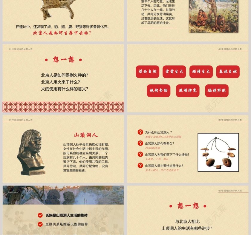 历史课件祖国境内的远古居民第3张