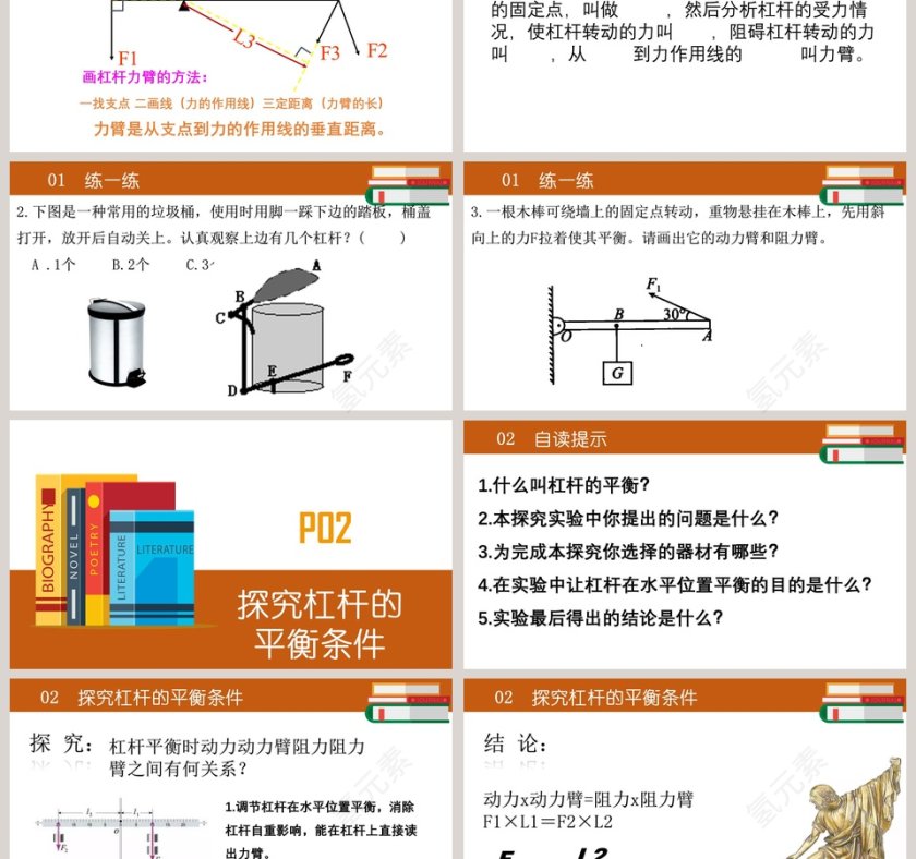 -探究杠杆的平衡条件教学ppt课件第3张