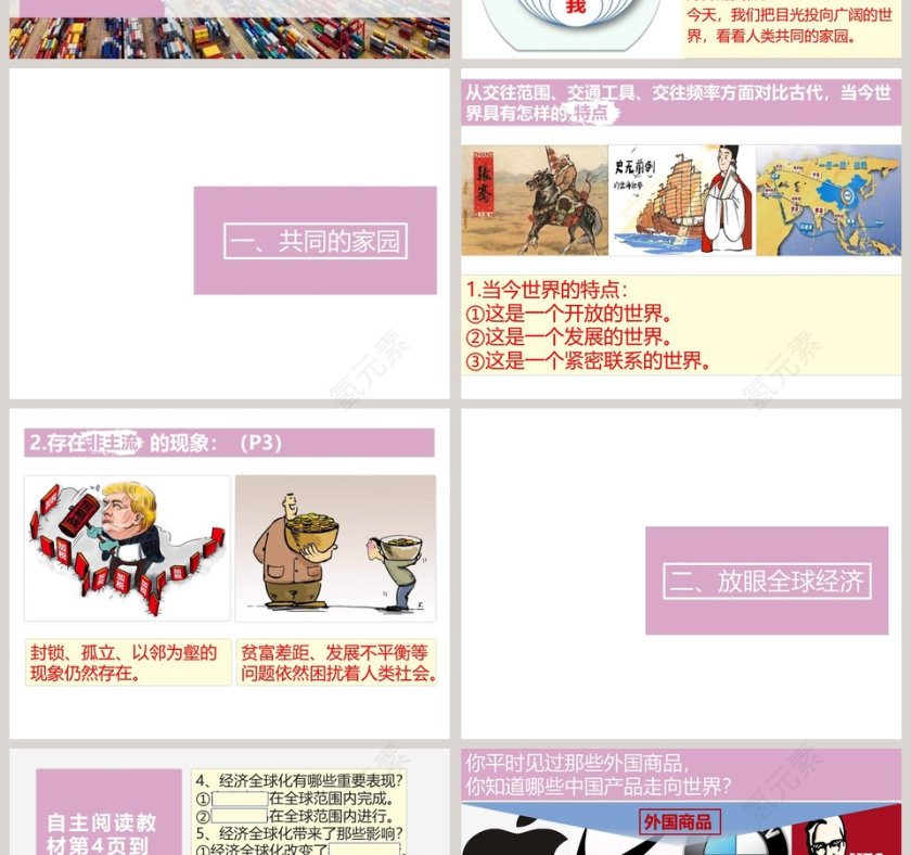 开放互动的世界-KAIFANGHUDONGDESHIJIE教学ppt课件第2张