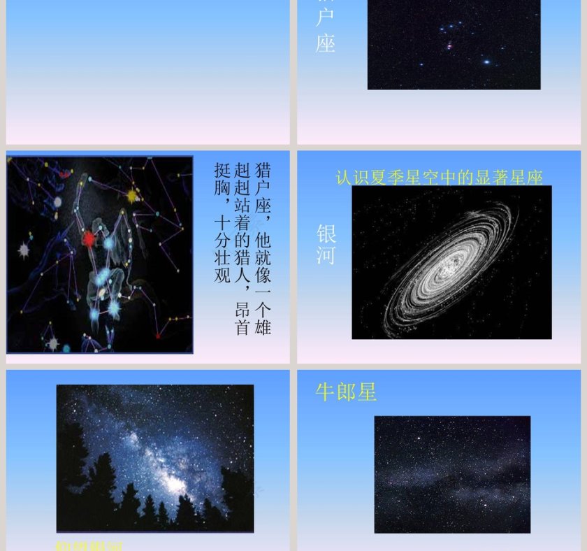夏季星空教学ppt课件第3张