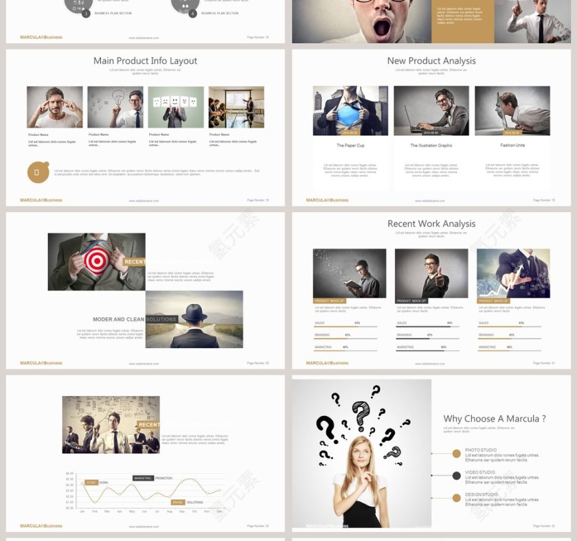 精美大气商业计划书PPT模板第4张