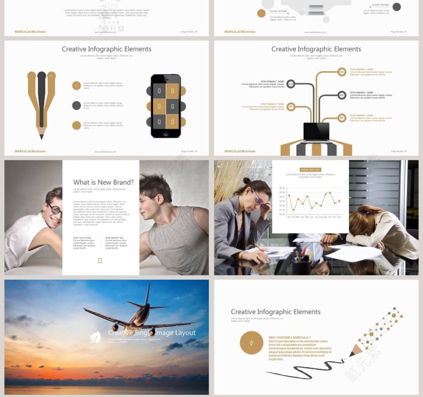 精美大气商业计划书PPT模板第7张