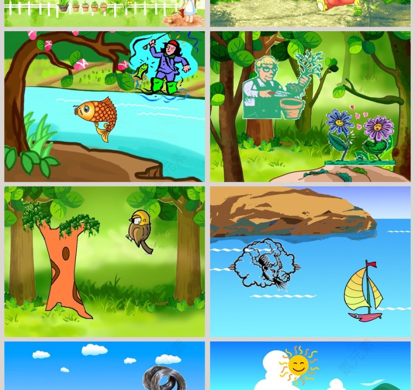 幼儿园大班语言绘本课件ppt：小兔逃跑第2张