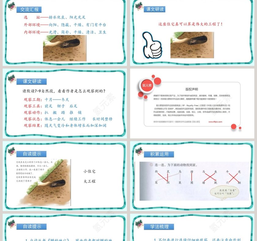 课文解析蟋蟀的住宅语文课件PPT第2张
