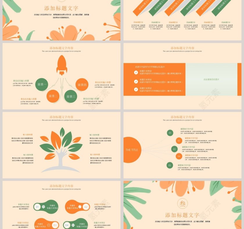 韩范工作总结汇报PPT模板第3张