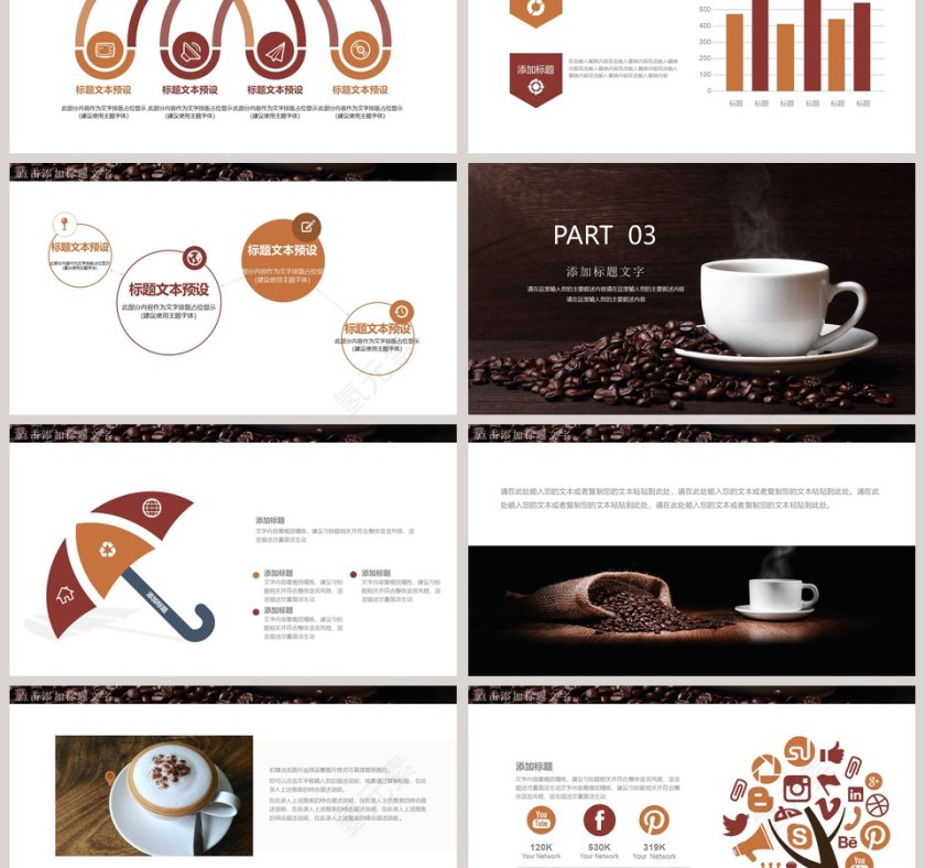 咖啡主题营销方案PPT第3张