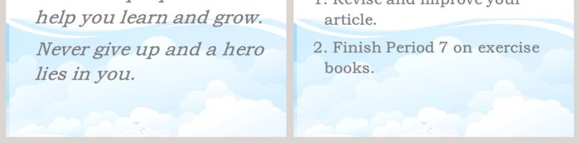 Unit 4  Growing up PPT模板内容第5张