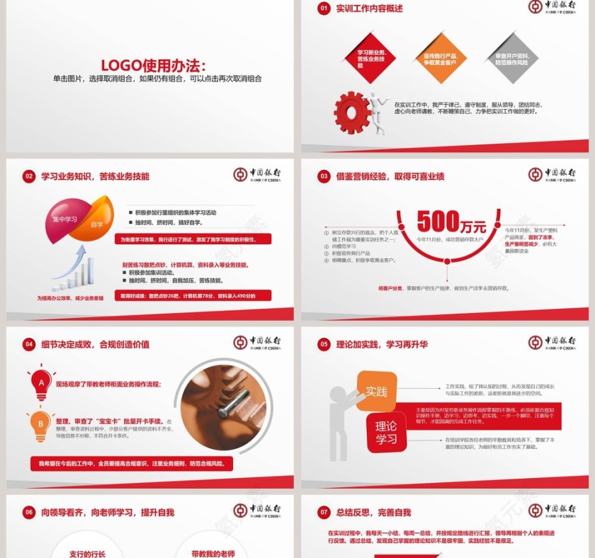 简约银行实训工作总结第2张