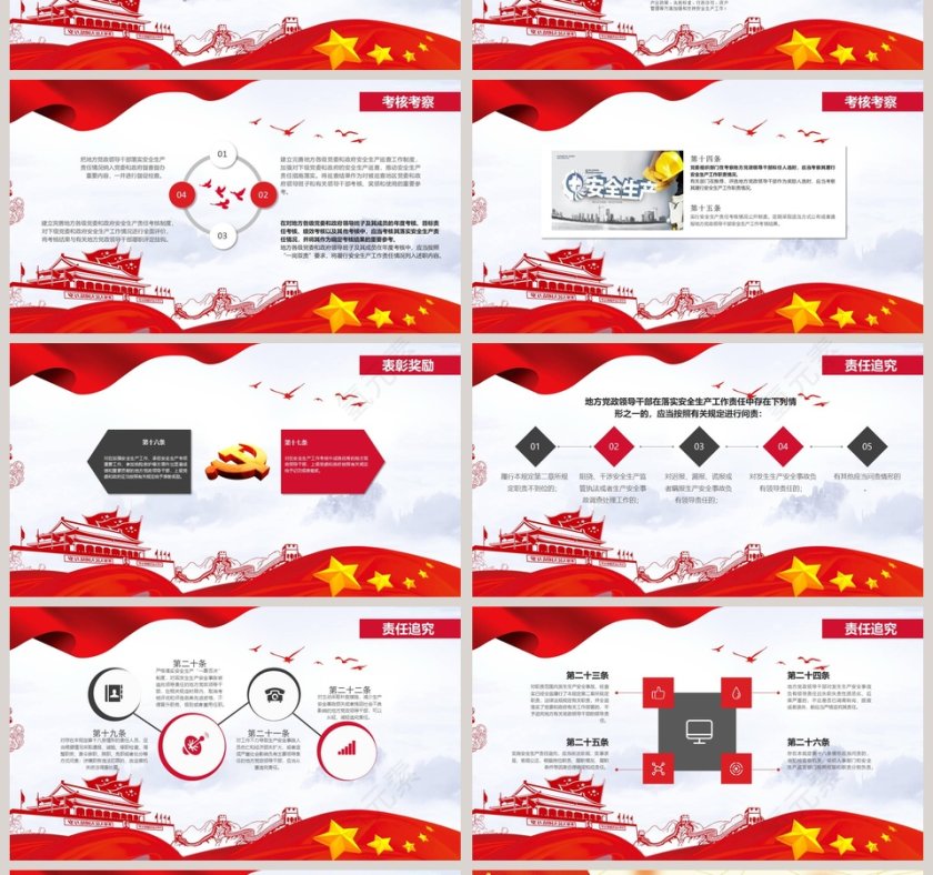 安全生产PPT模板第4张