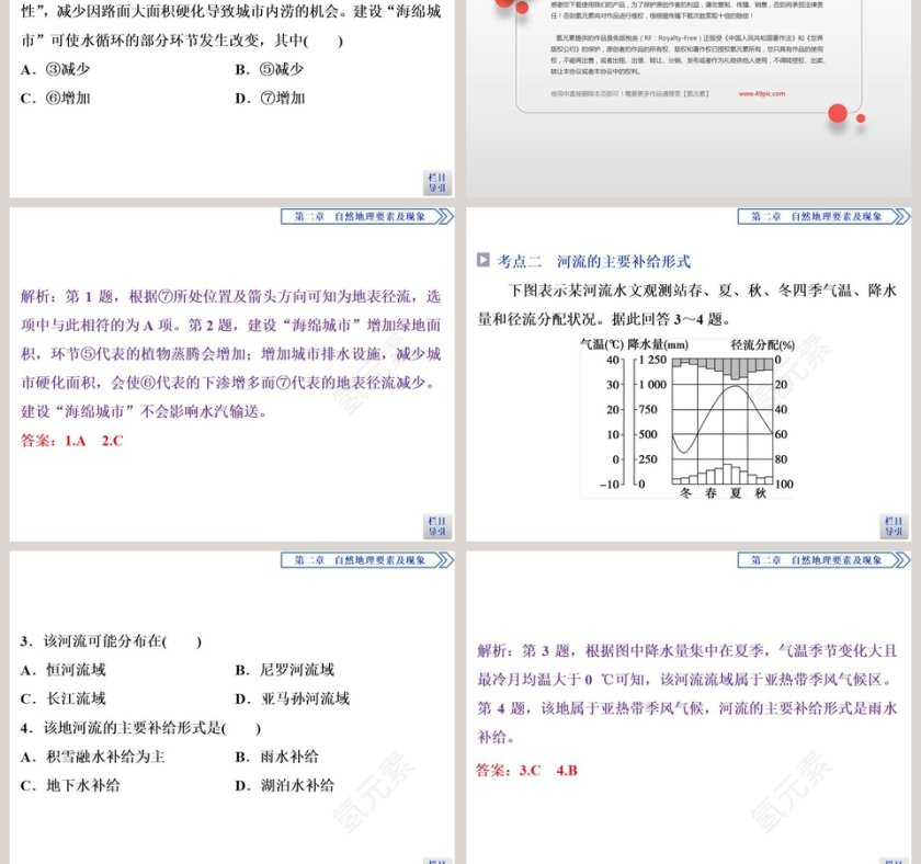第四节水循环过程及地理意义教学ppt课件第9张