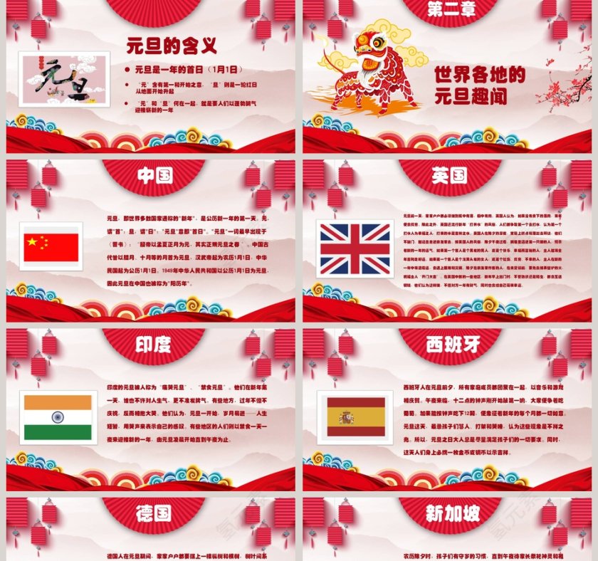 元旦主题班会元旦晚会PPT第2张