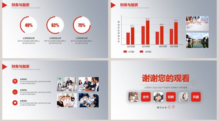 商务大气商业计划书PPT模板第5张